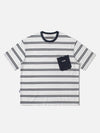 Tntwear® - Striped Patch Pocket Tee - tntwear1