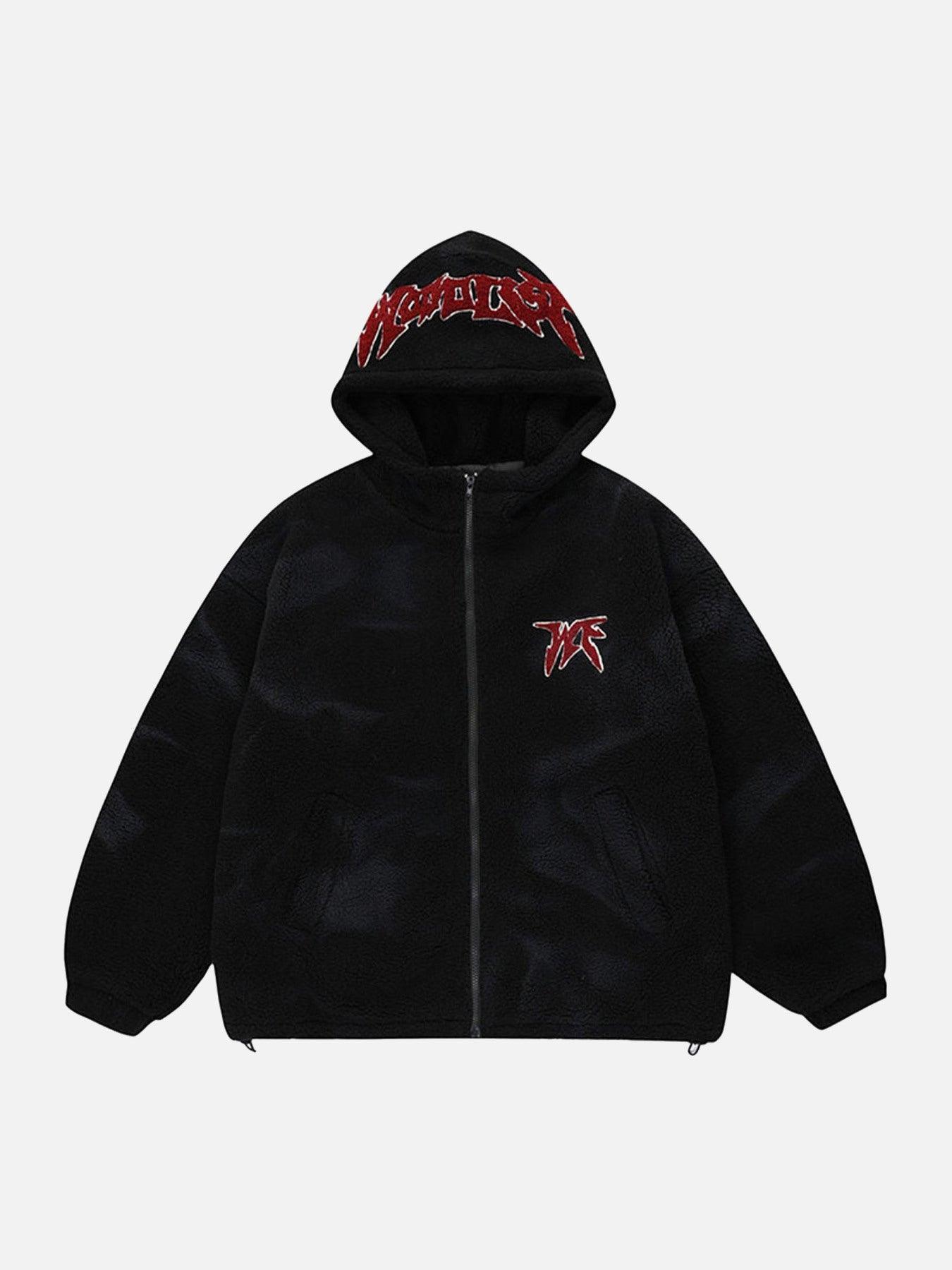 Tntwear® - Tie-dyed Lambswool Loose Cotton Jacket - 1840 - tntwear1
