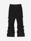 Tntwear® - Trendy Personalized Flared Jeans - 1721 - tntwear1