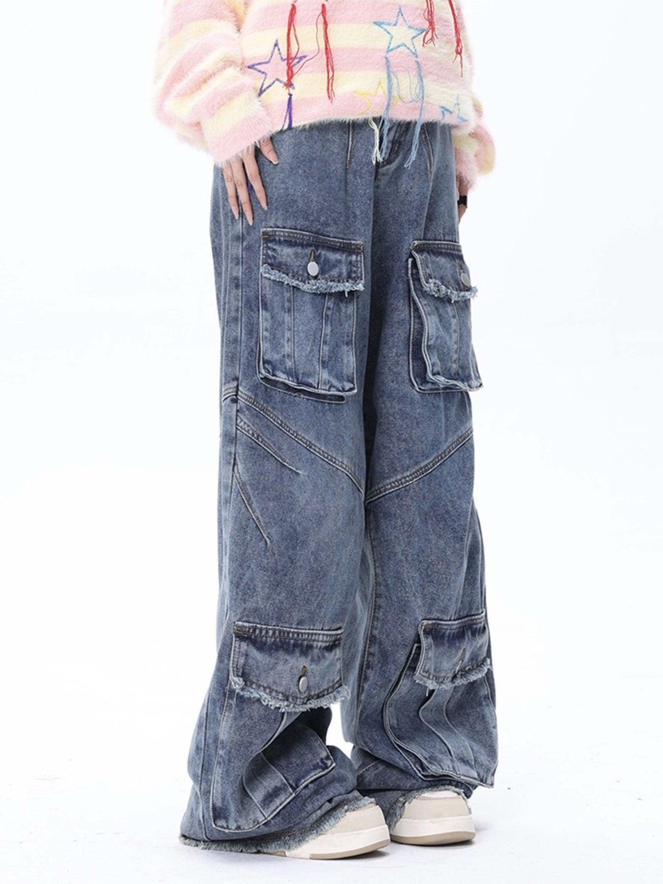 Tntwear® - Vintage Multi-Pocket Workwear Jeans - 1958 - tntwear1