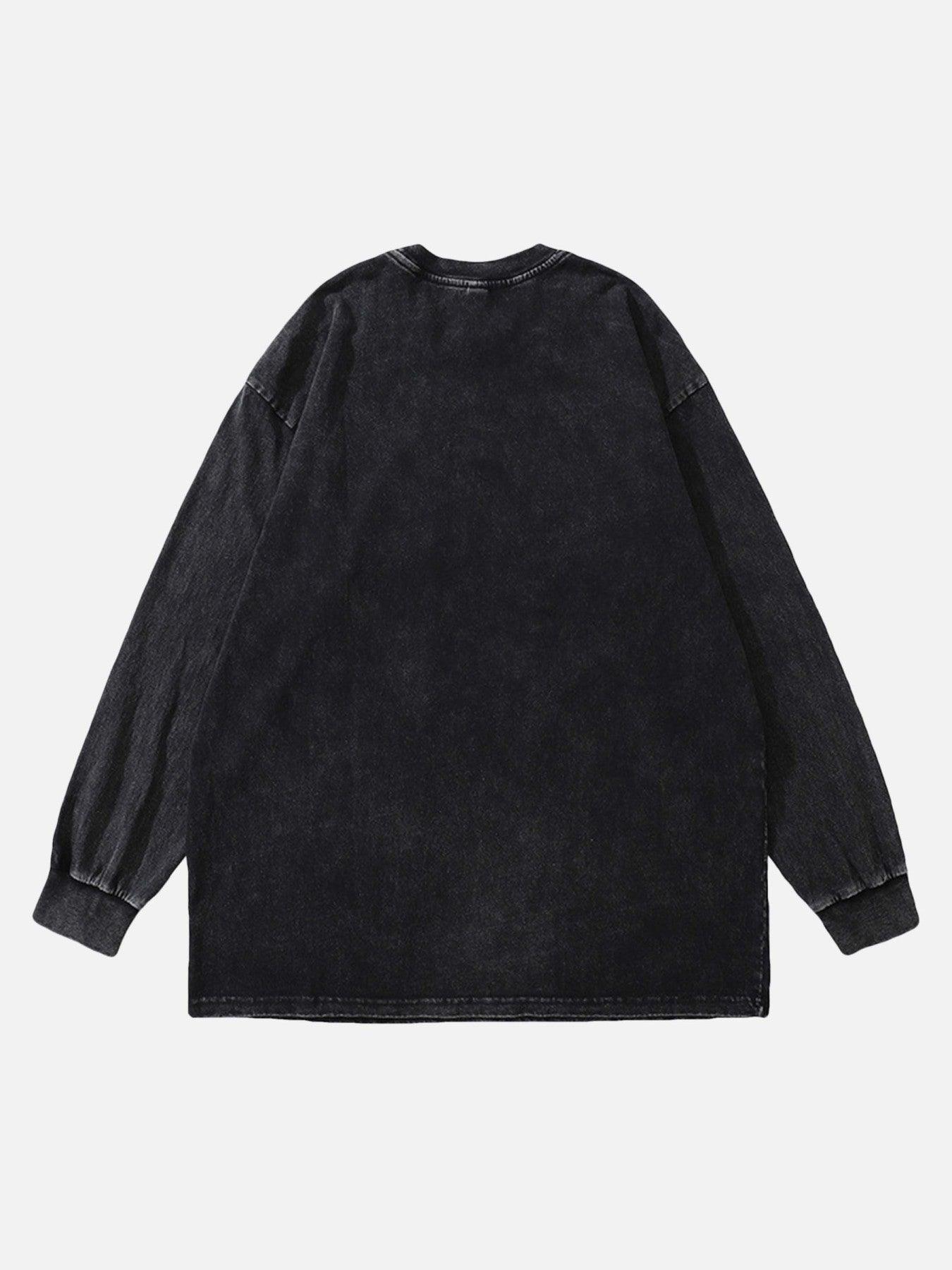 Tntwear® - Vintage Skull Crew Neck Sweatshirt - tntwear1