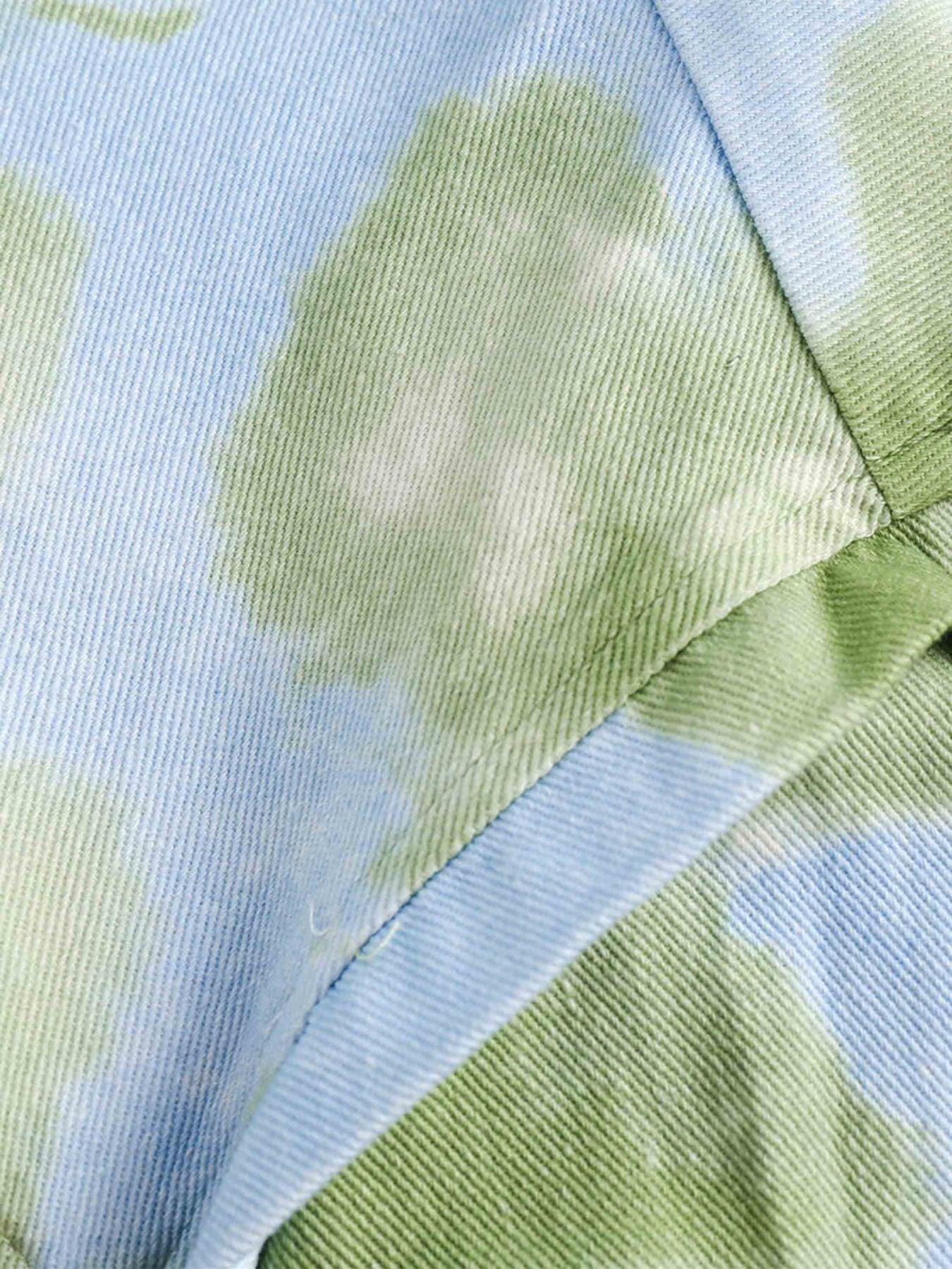 Tntwear® - Vintage Tie-dye Denim Jacket - tntwear1