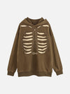 Tntwear® - Washed And Aged Hooded Sweatshirt - 1674 - tntwear1