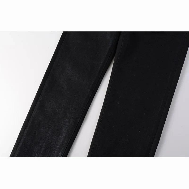 Premium Brand PRPL Roca Jeans Black Tag P001 - tntwear1