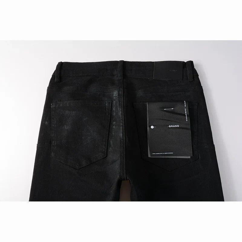 Premium Brand PRPL Roca Jeans Black Tag P001 - tntwear1