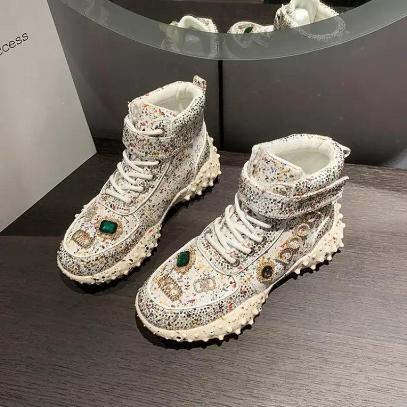 Moody Bling Chunky Sneakers - tntwear1