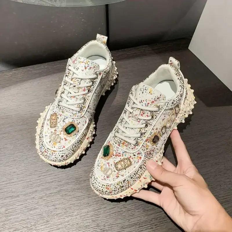 Moody Bling Chunky Sneakers - tntwear1