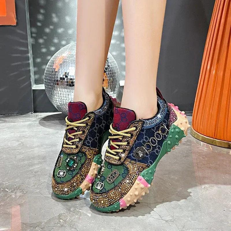 Moody Bling Chunky Sneakers - tntwear1