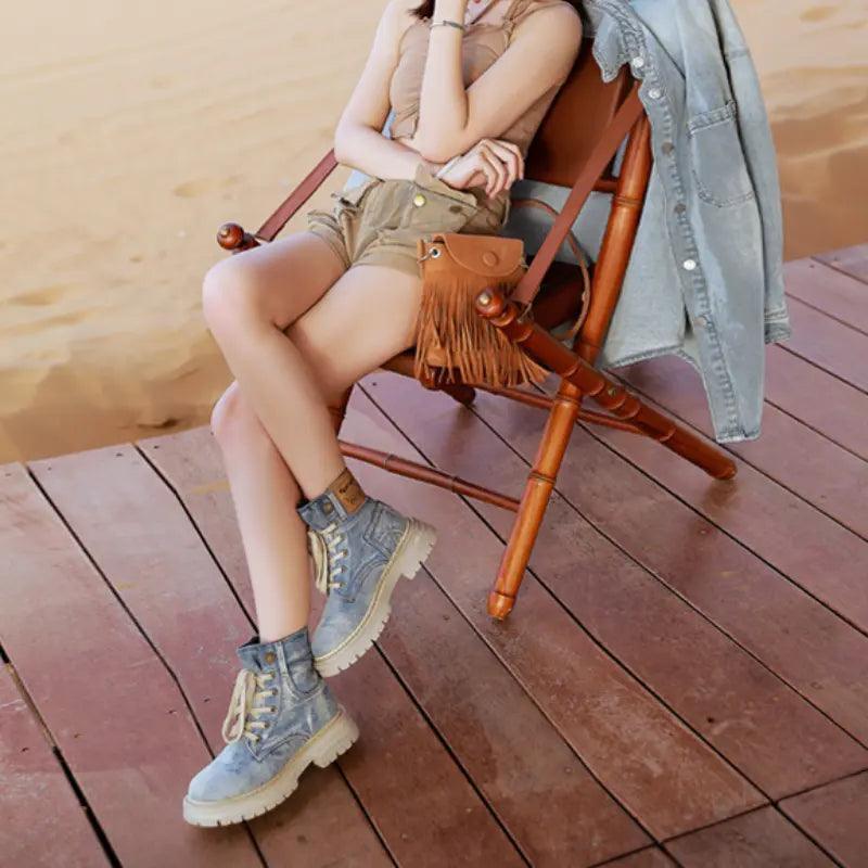 Nashville Denim Boots - tntwear1