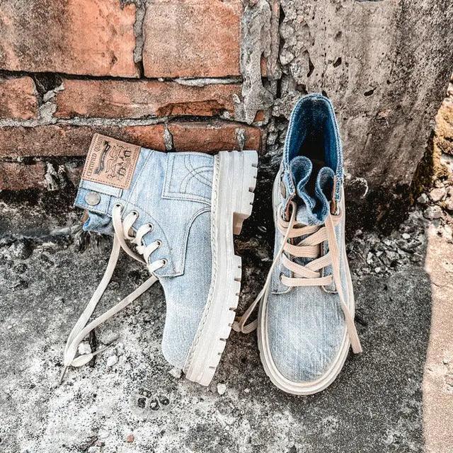 Nashville Denim Boots - tntwear1