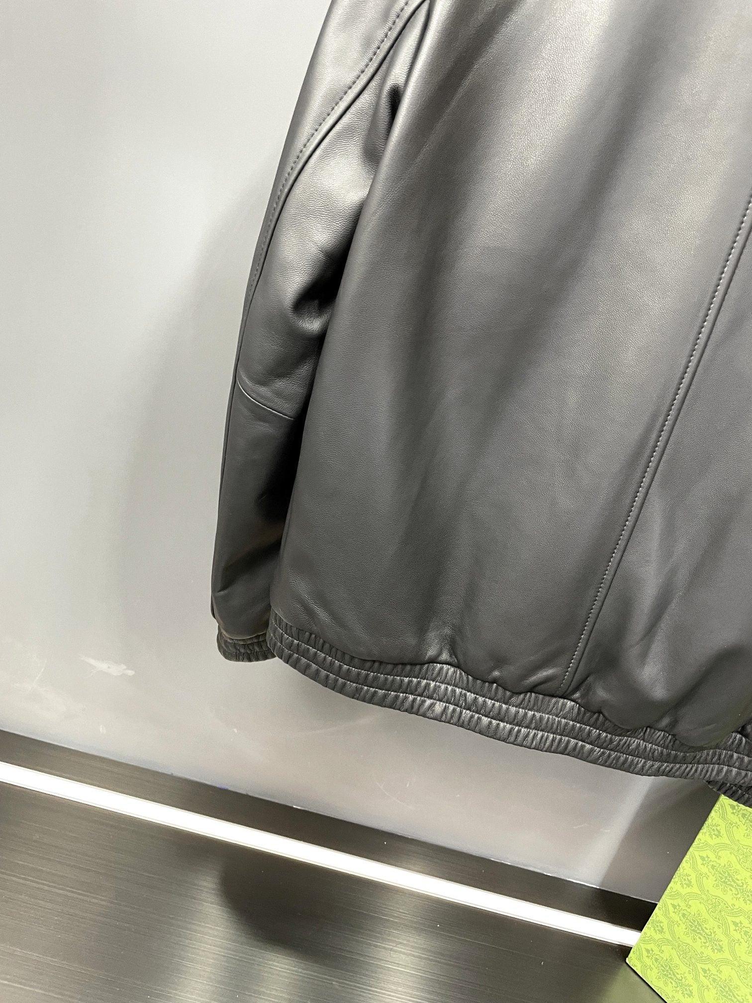 PRD Bomber Black Leather Jacket - tntwear1