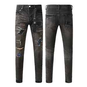 Premium Brand PRPL Roca Jeans Black Tag P0015 - tntwear1