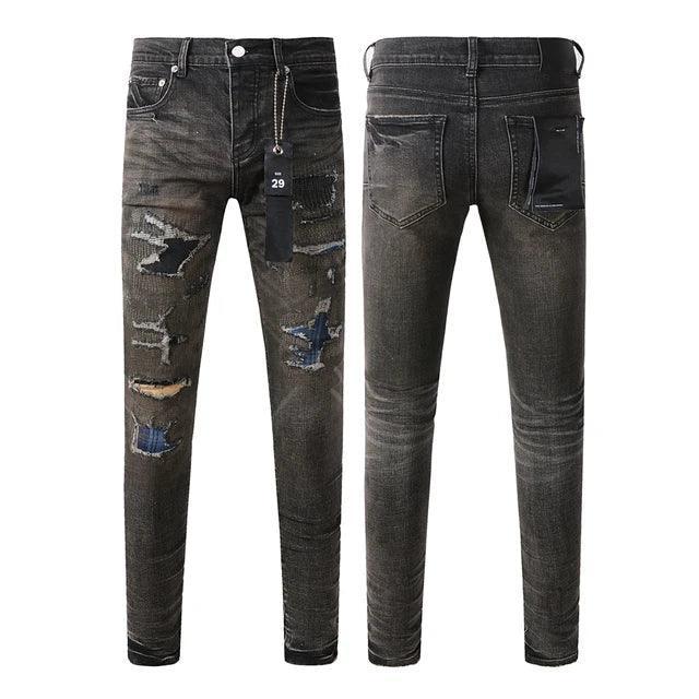 Premium Brand PRPL Roca Jeans Black Tag P0015 - tntwear1