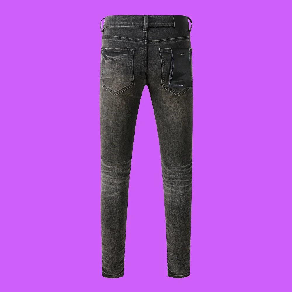Premium Brand PRPL Roca Jeans Black Tag P0015 - tntwear1