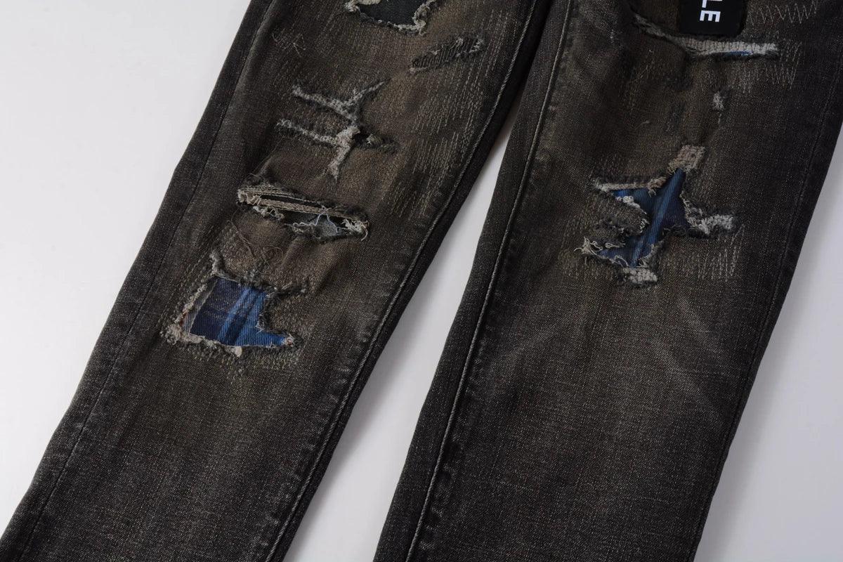 Premium Brand PRPL Roca Jeans Black Tag P0015 - tntwear1