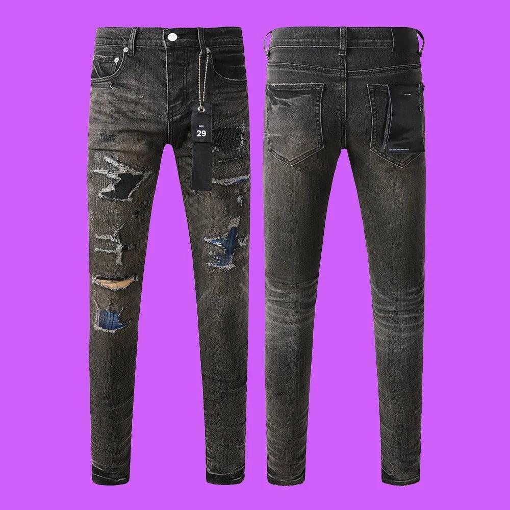 Premium Brand PRPL Roca Jeans Black Tag P0015 - tntwear1