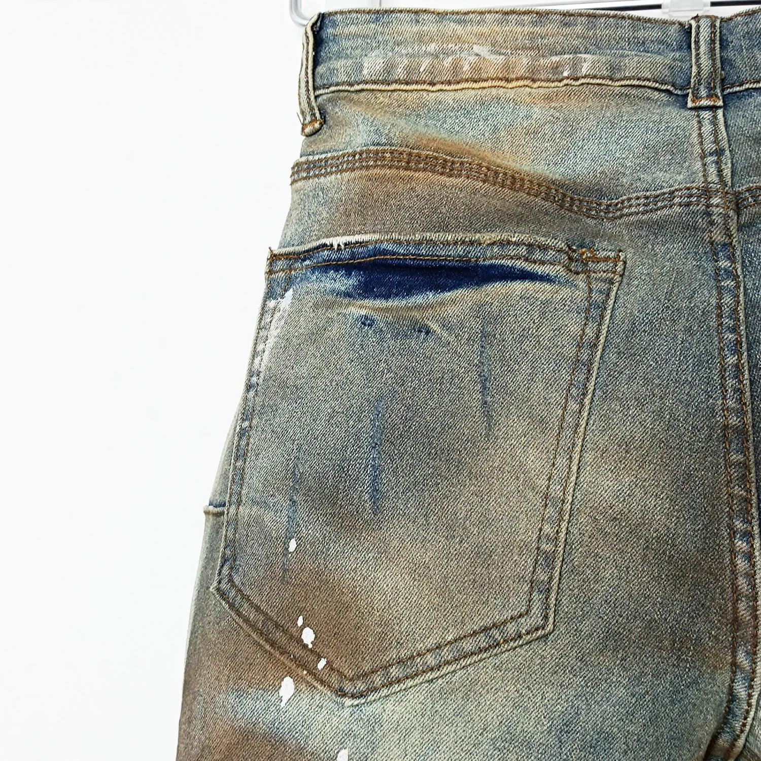 Premium Brand PRPL Roca Jeans Washed P0012 - tntwear1
