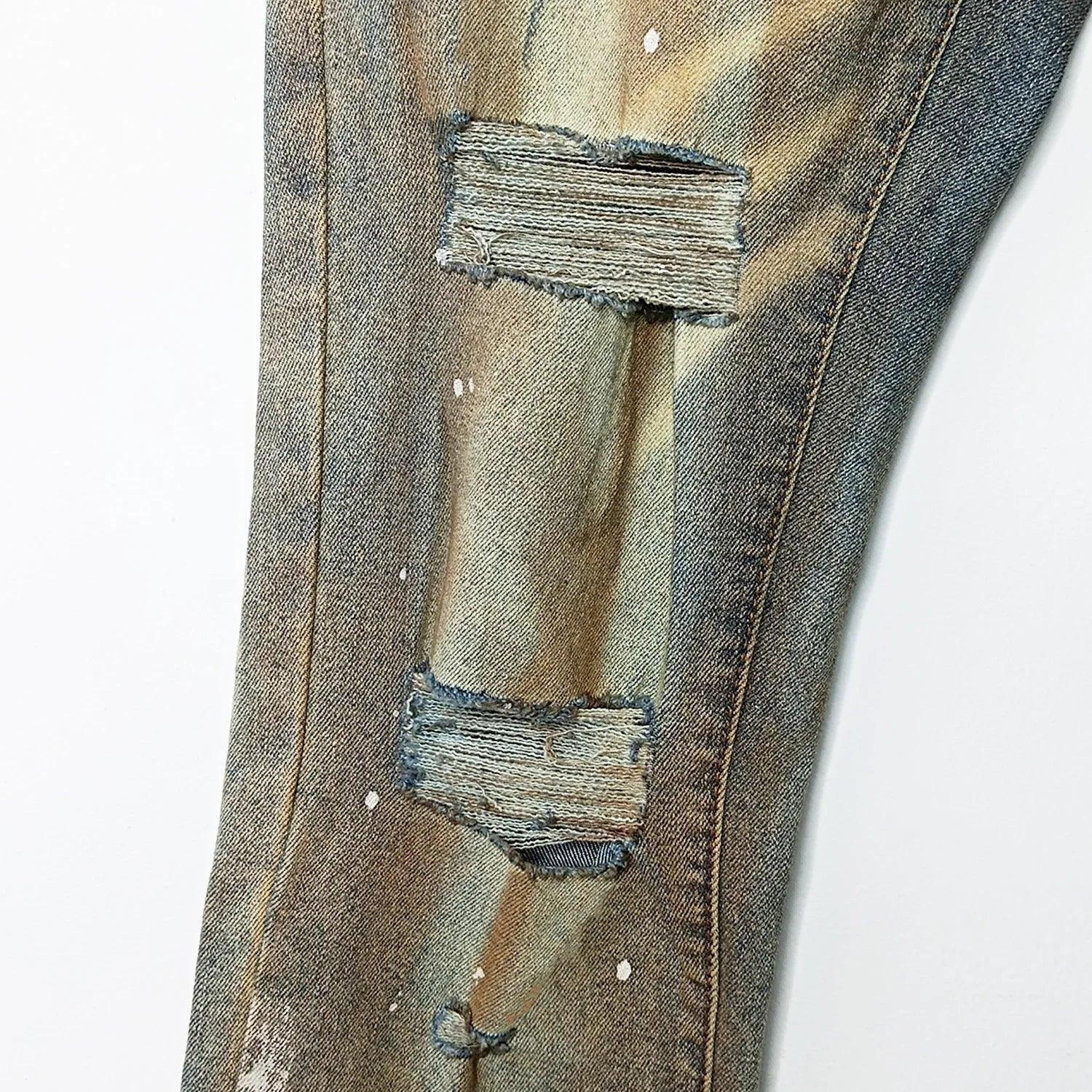 Premium Brand PRPL Roca Jeans Washed P0012 - tntwear1