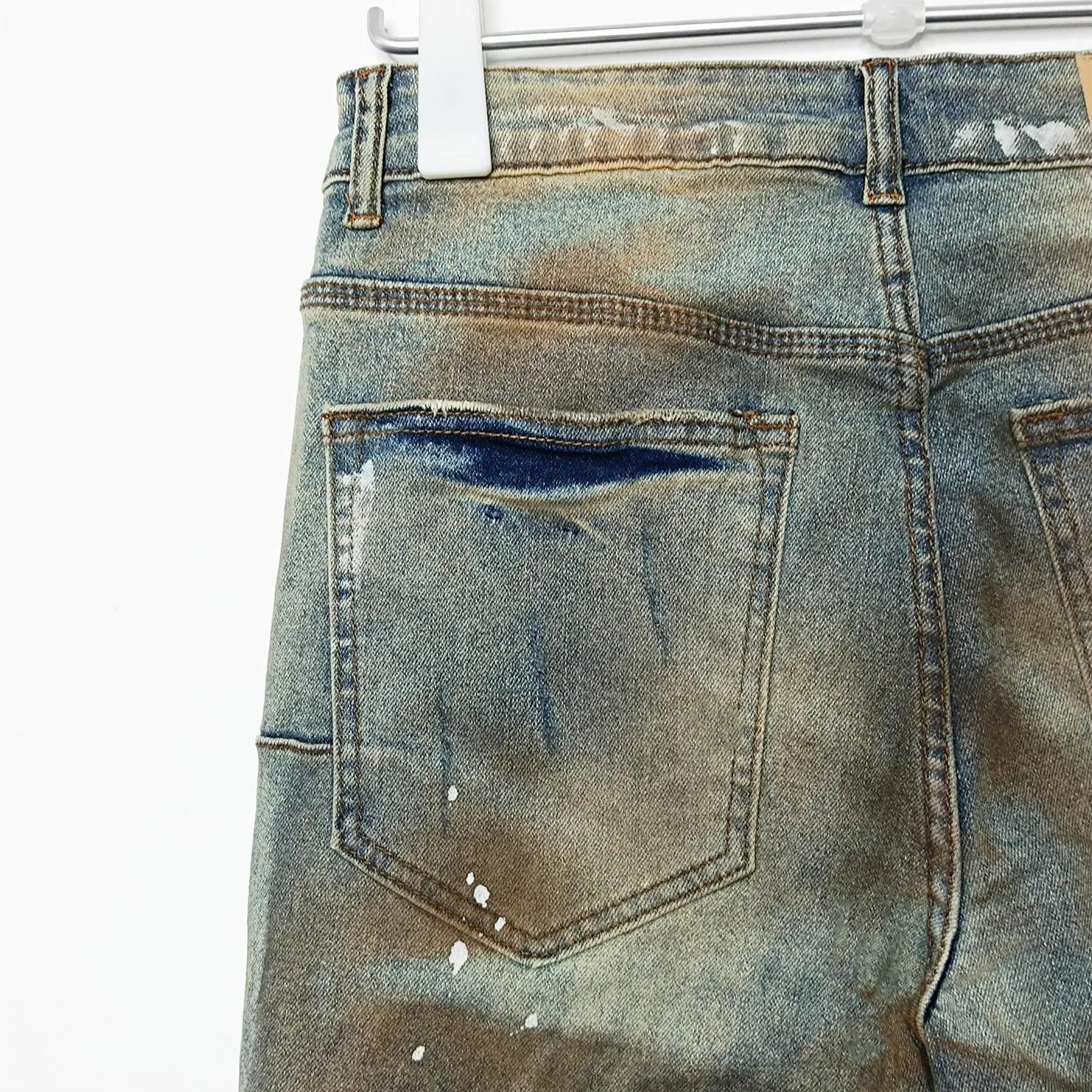 Premium Brand PRPL Roca Jeans Washed P0012 - tntwear1