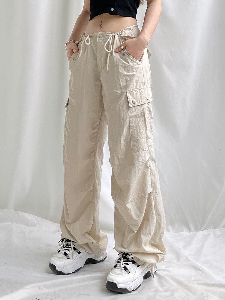 Streetwear Baggy Cargo Pants K0393 - tntwear1