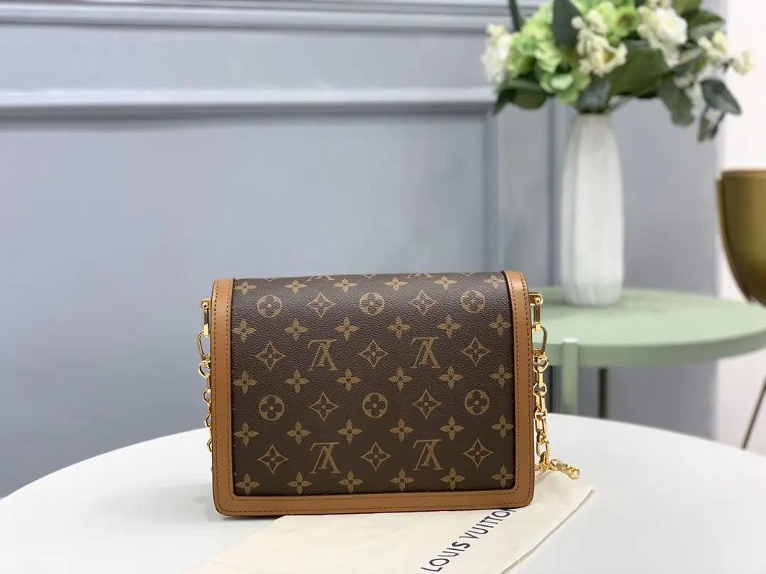 SO - New Fashion Women's Bags LUV DAUPHINE Nicolas Ghesquière Monogram Reverse A052 - tntwear1