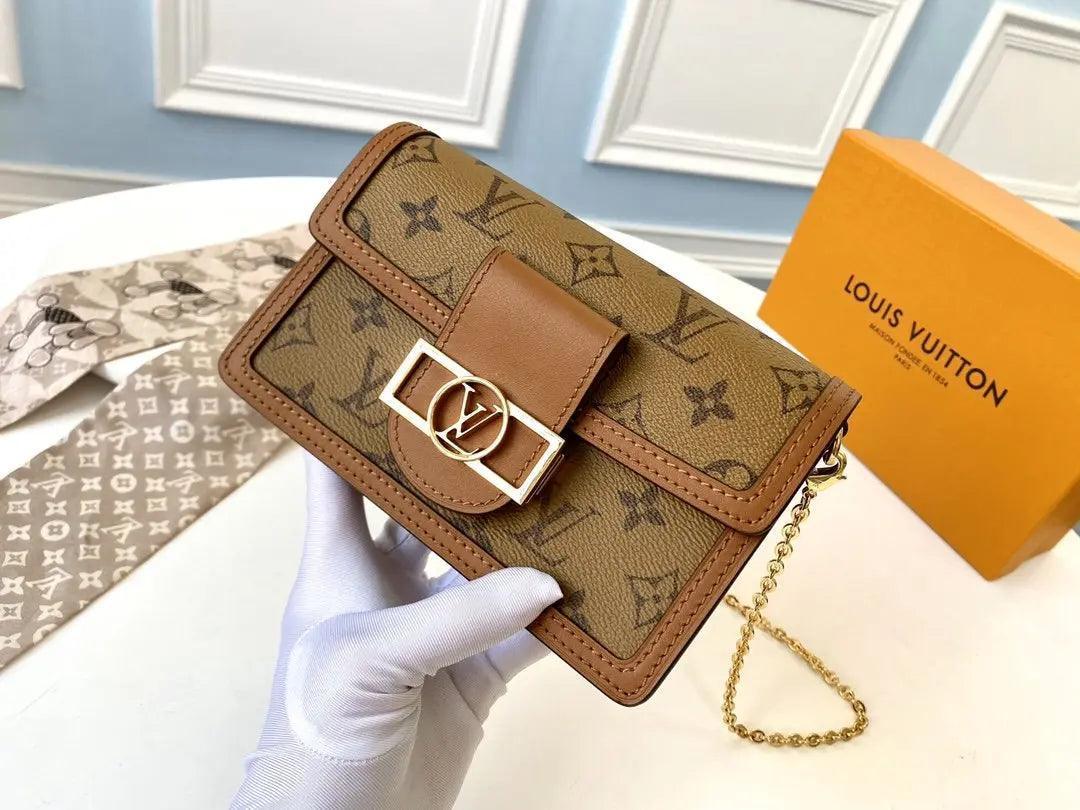 SO - New Fashion Women's Bags LUV Dauphine Monogram Reverse A055 - tntwear1