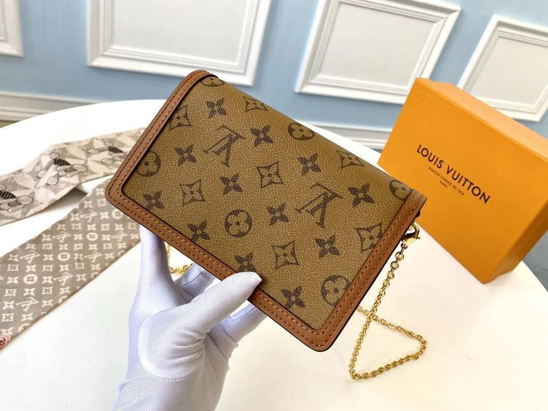 SO - New Fashion Women's Bags LUV Dauphine Monogram Reverse A055 - tntwear1