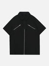 Sneakerland™ - Zip Patchwork Tee - tntwear1
