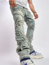 1984 Vintage Blue Patch Streetwear Jeans V14 - tntwear1