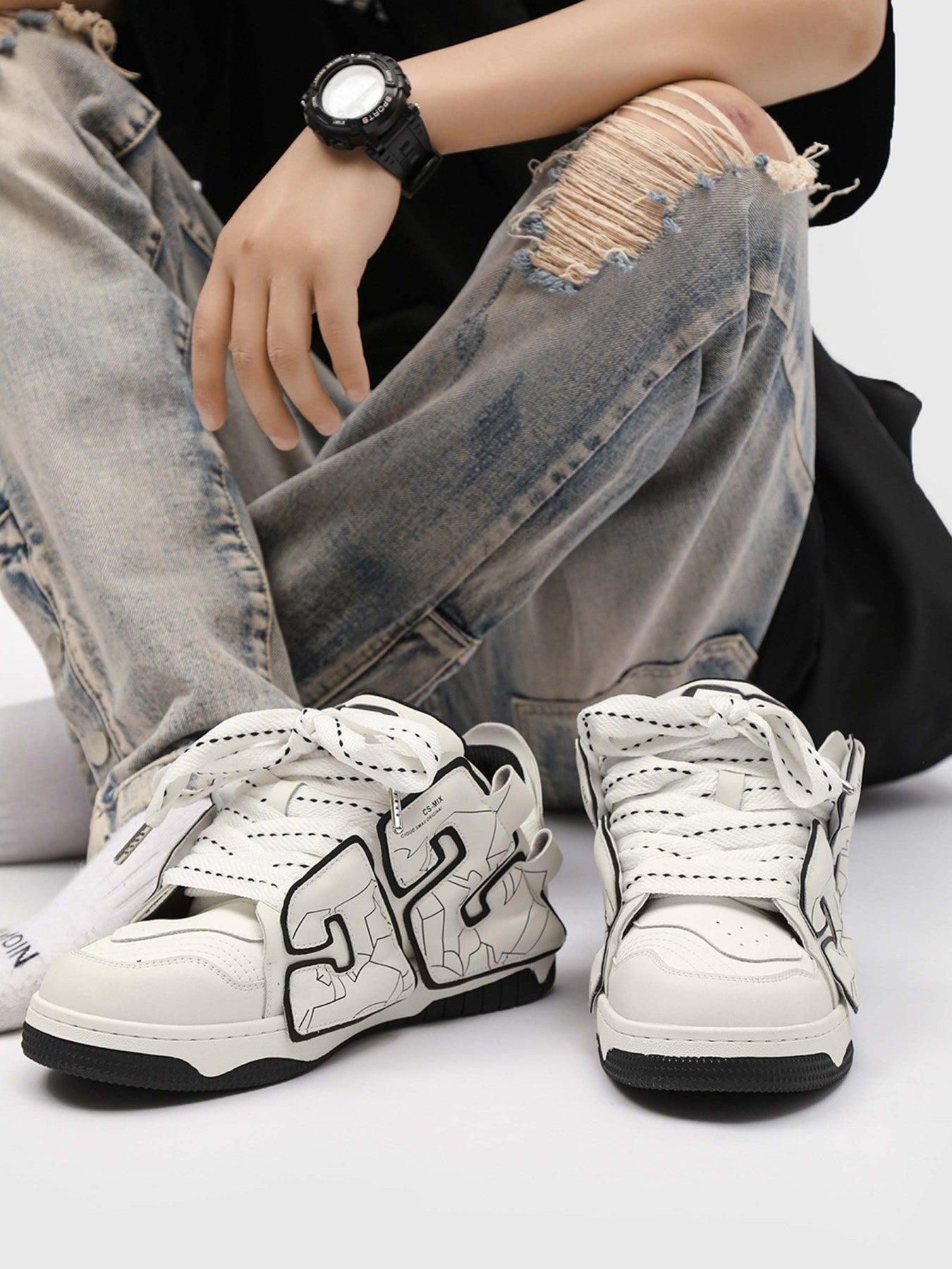 Sneakerland Hip-hop Versatile Couple Board Shoes - tntwear1