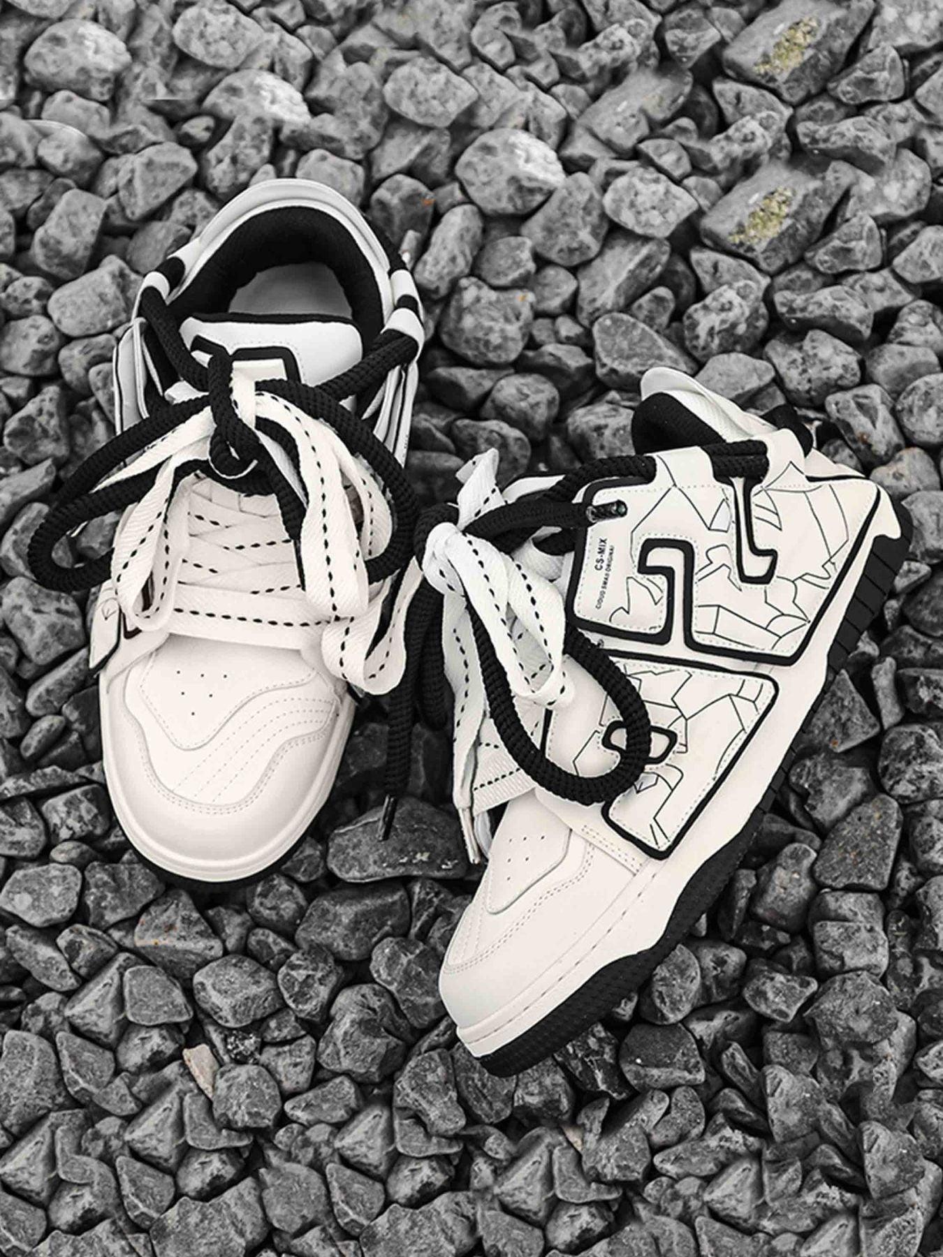 Sneakerland Hip-hop Versatile Couple Board Shoes - tntwear1