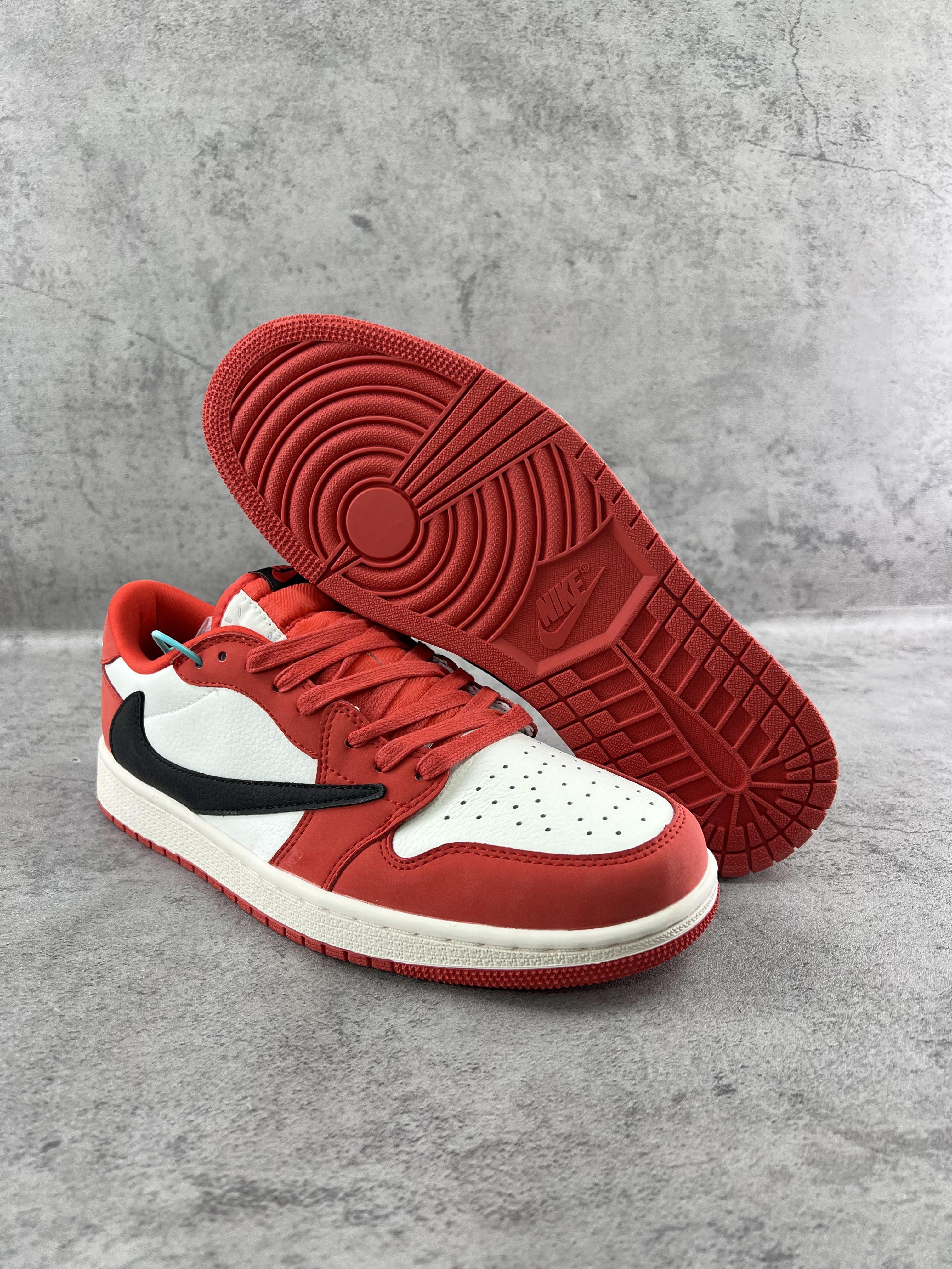 Custom Travis Scott x Air Jordan 1 DM7688 100 - tntwear1