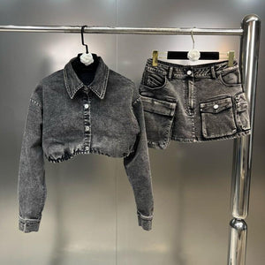 Moonlight Midi Denim Set - tntwear1