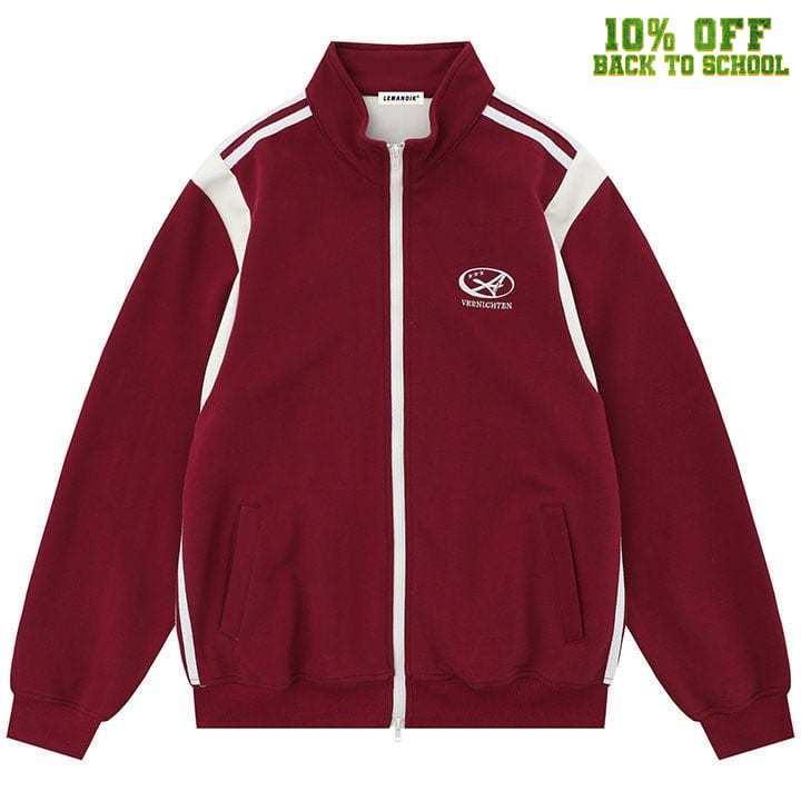 Tntwear® 90s Retro Style Patchwork Jacket - tntwear1