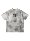 Tntwear Washed Print 11 Street Rap T-Shirt