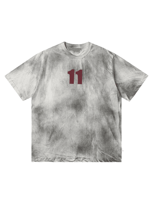 Tntwear Washed Print 11 Street Rap T-Shirt