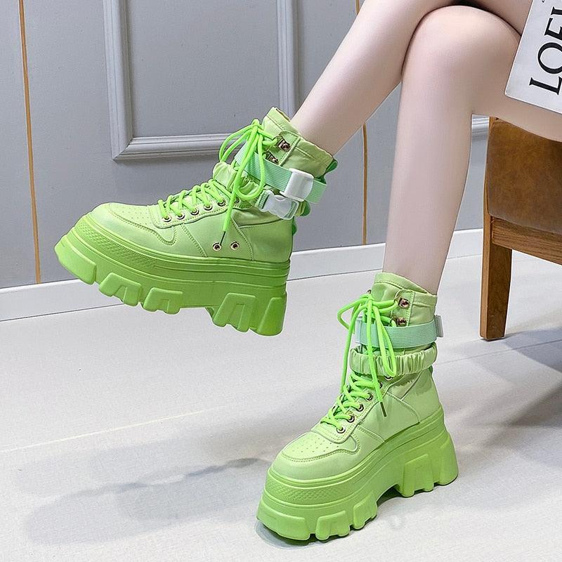 Lorex High Chunky Boots - tntwear1