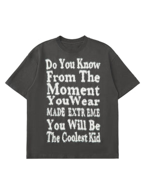 Tntwear Furry Funny Slogan Street Rap T-shirt - 2053