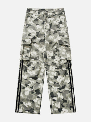 Sneakerland® - Camouflage Multi-pocket Cargo Pants - tntwear1