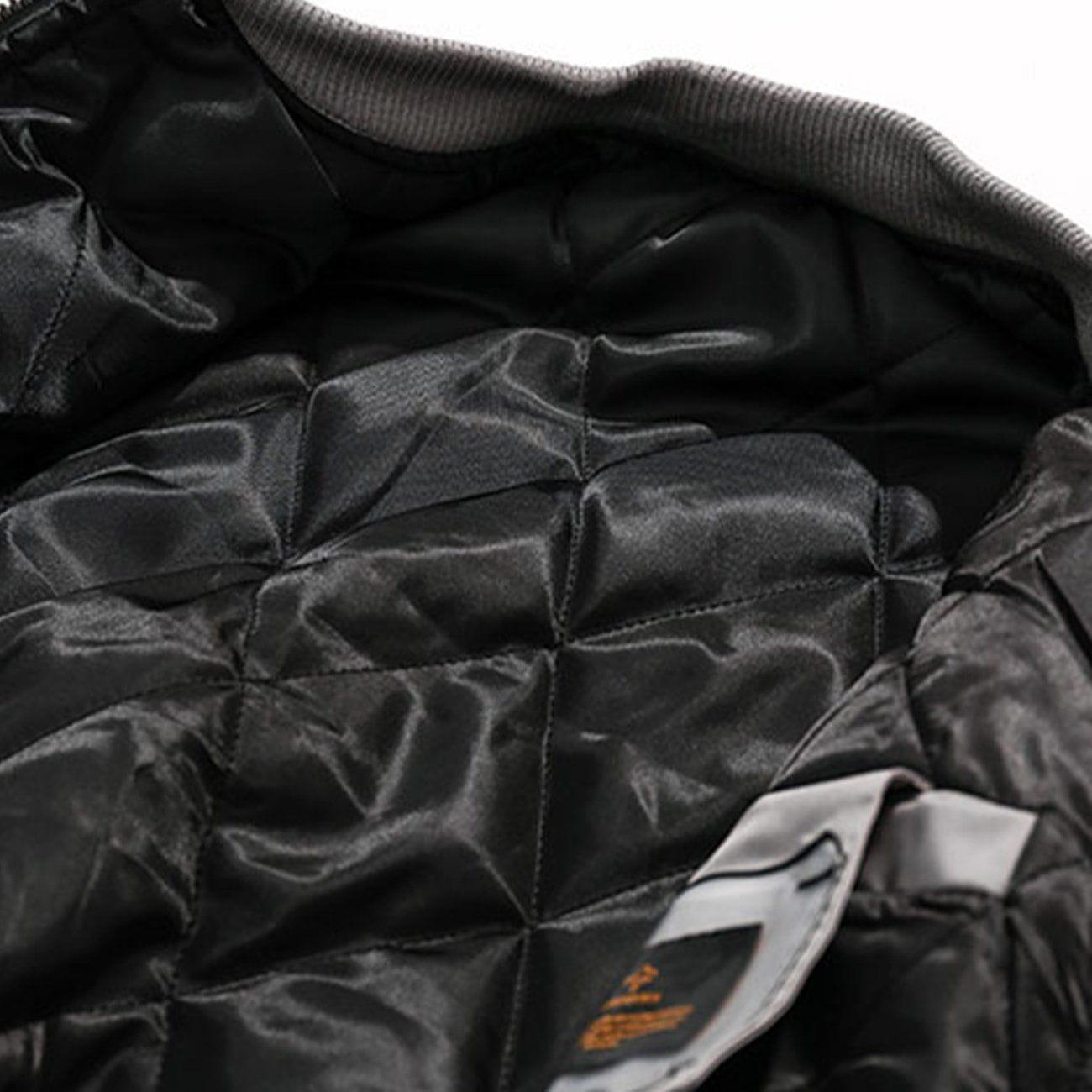 Tntwear® - Color Matching Patchwork Winter Coat - tntwear1
