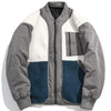 Tntwear® - Color Matching Patchwork Winter Coat - tntwear1