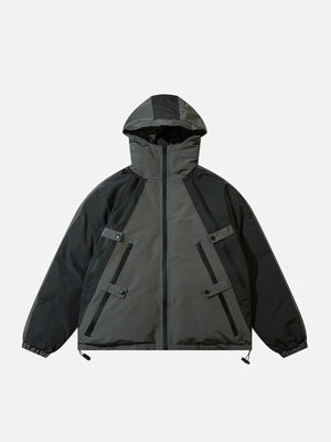 Tntwear® - Colorblock Multi-Zip Anorak - tntwear1