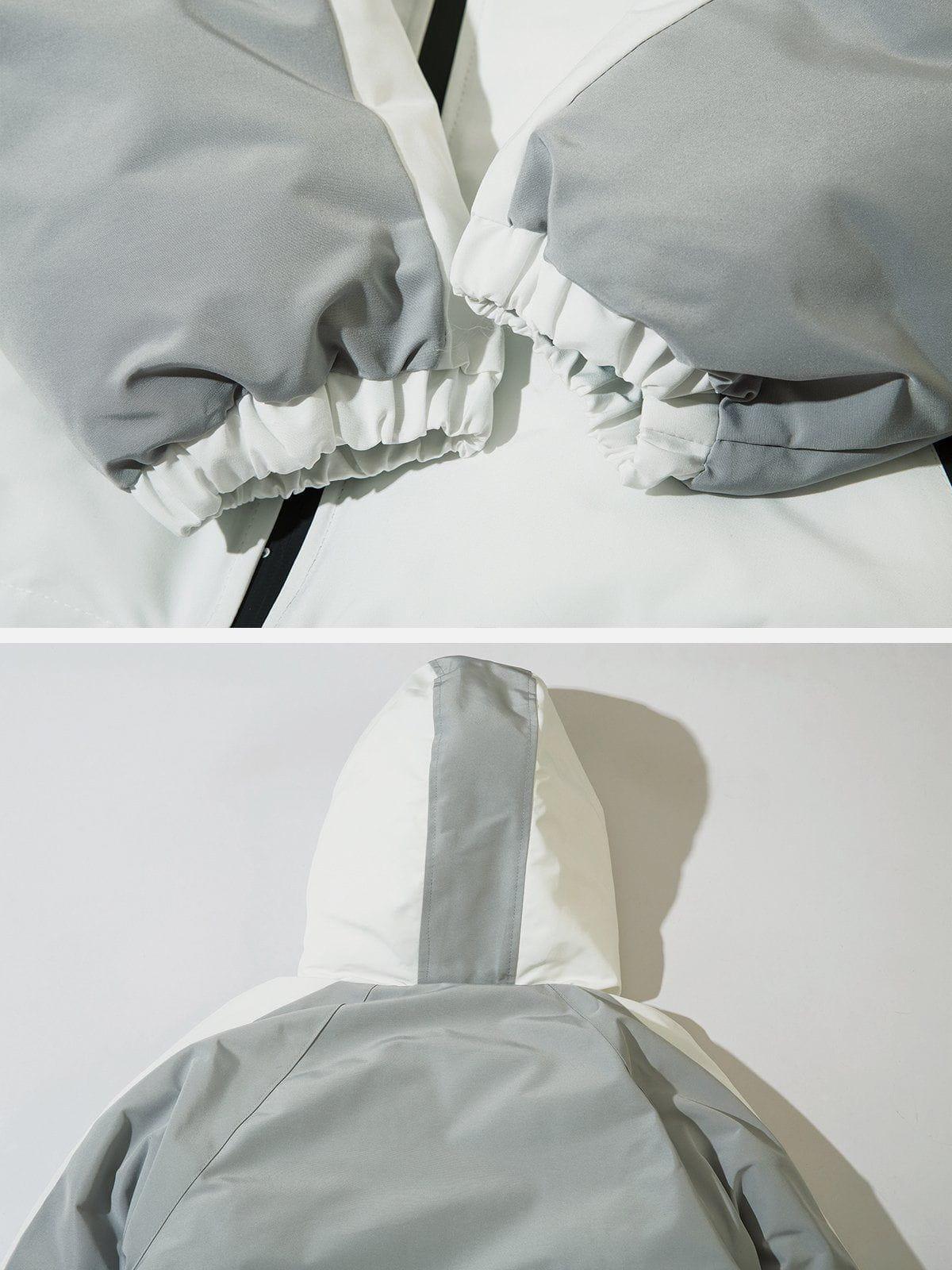 Tntwear® - Colorblock Multi-Zip Anorak - tntwear1