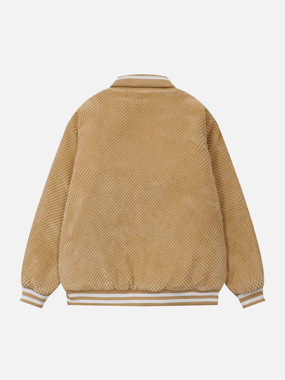 Tntwear® - Detachable Bag Waffles Winter Coat - tntwear1