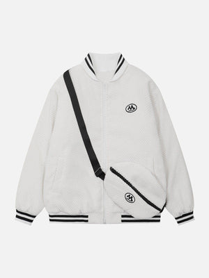 Tntwear® - Detachable Bag Waffles Winter Coat - tntwear1