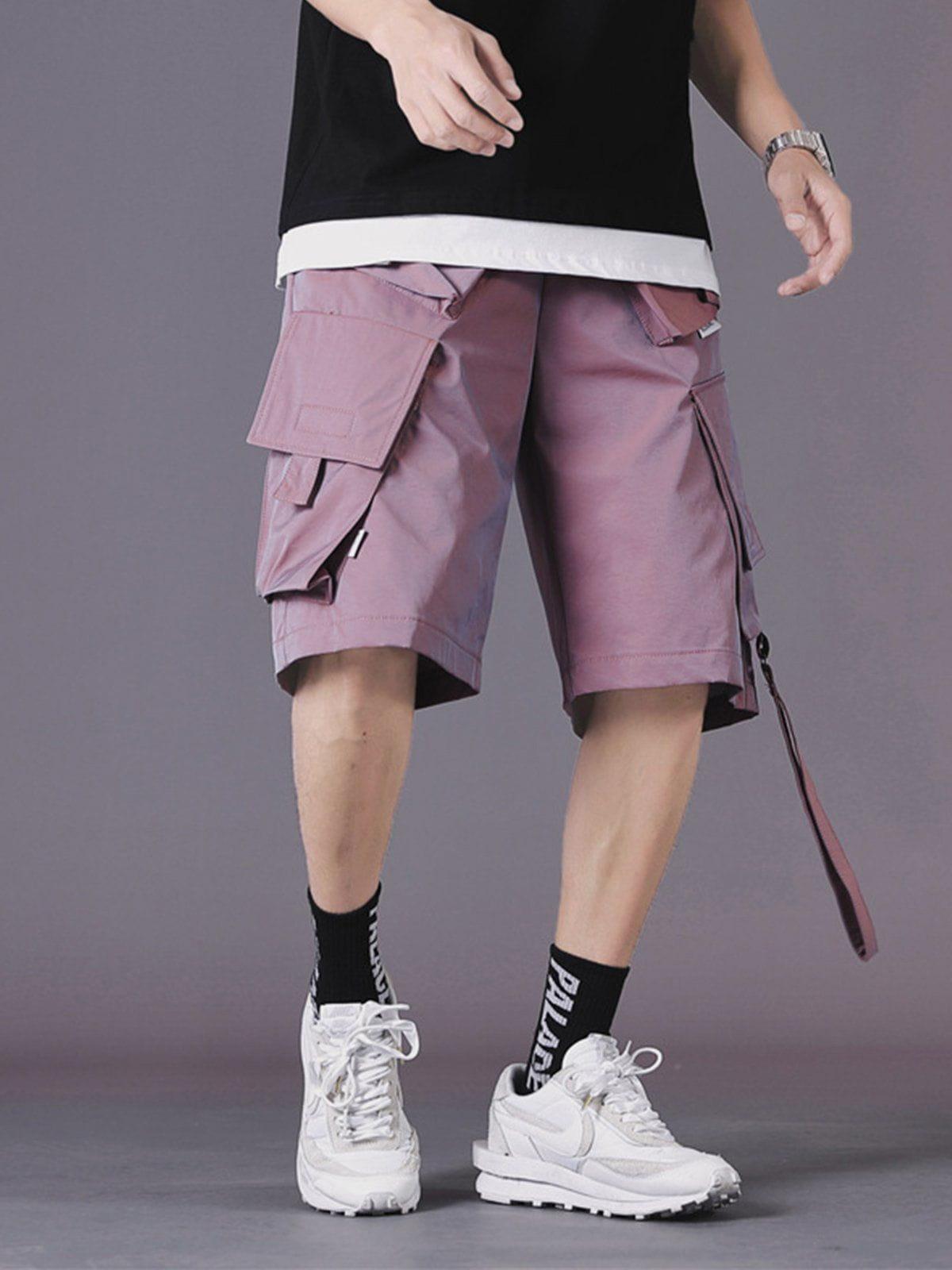 Tntwear® - Drawstring Big Pocket Shorts - tntwear1