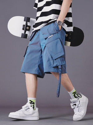 Tntwear® - Drawstring Big Pocket Shorts - tntwear1