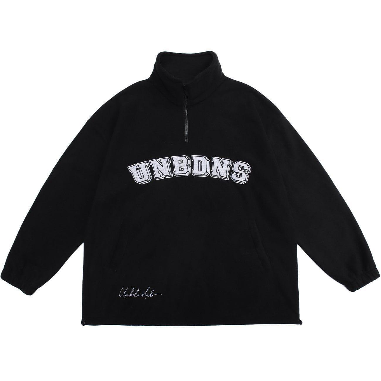 Tntwear® - Embroidered Letters Winter Coat - tntwear1
