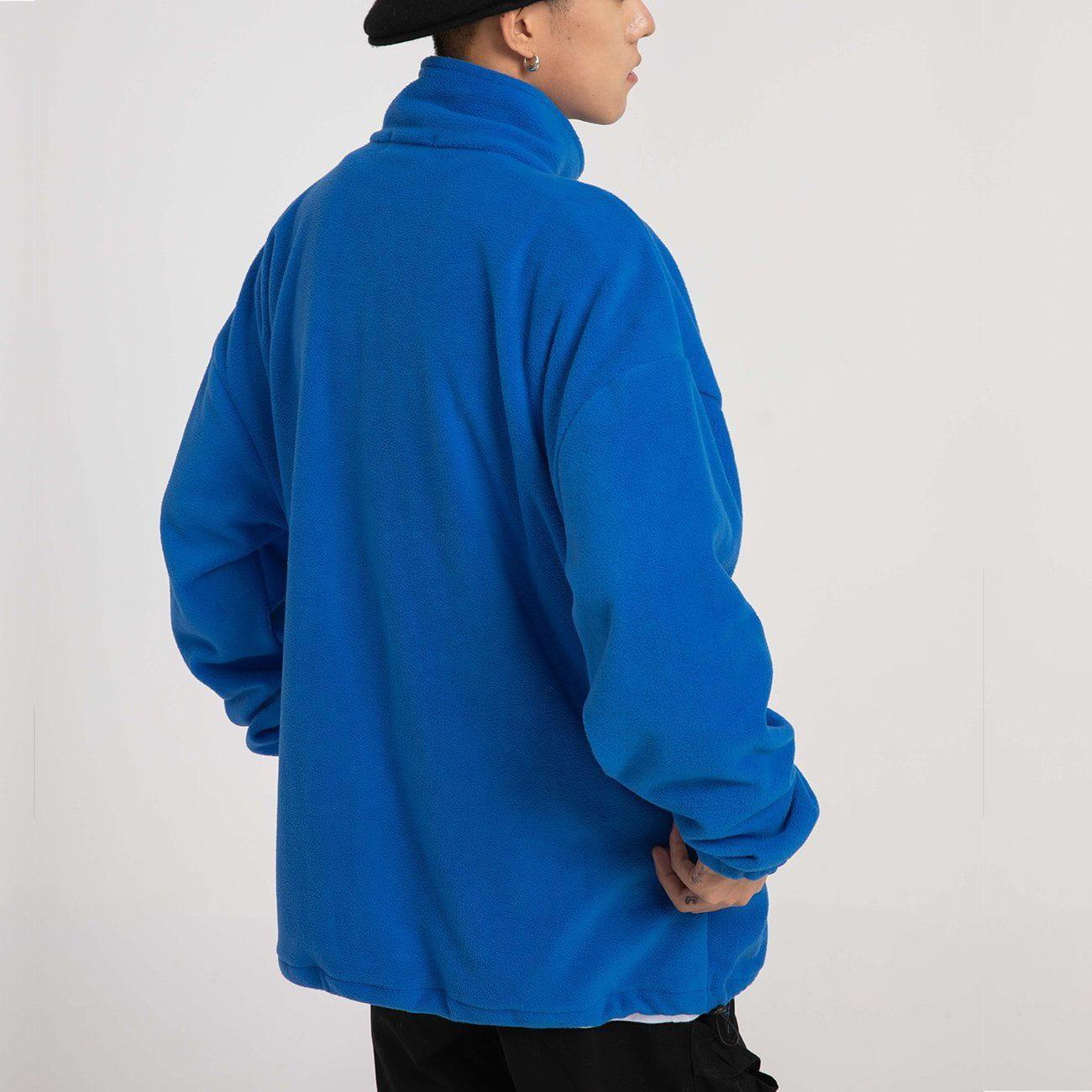 Tntwear® - Embroidered Letters Winter Coat - tntwear1