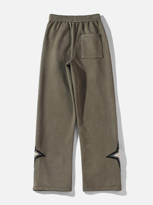 Tntwear® - Fleece Suede Sweatpants - tntwear1